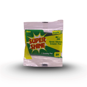 green kitchen scourer pad