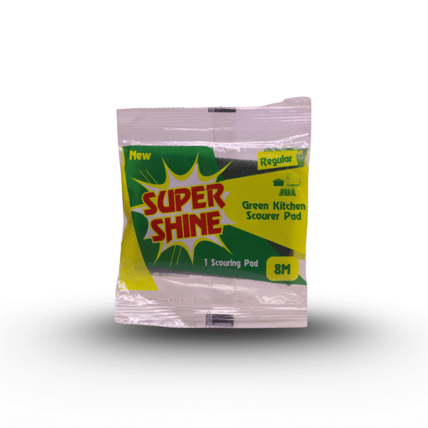 green kitchen scourer pad