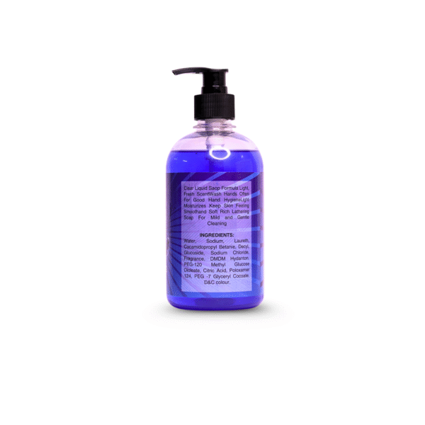 Super glowing handwashing liquid with blueberry 500 ml - Image 2