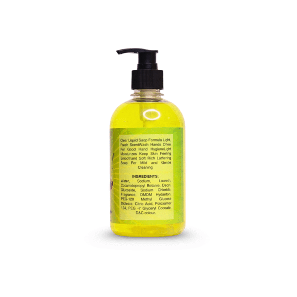 Super glowing handwashing liquid with lemon 500 ml - Image 2